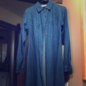 Vintage Denim Dress